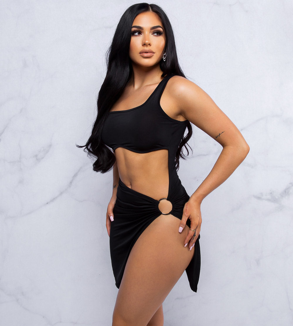 Lust Appeal Cut Out Mini Dress