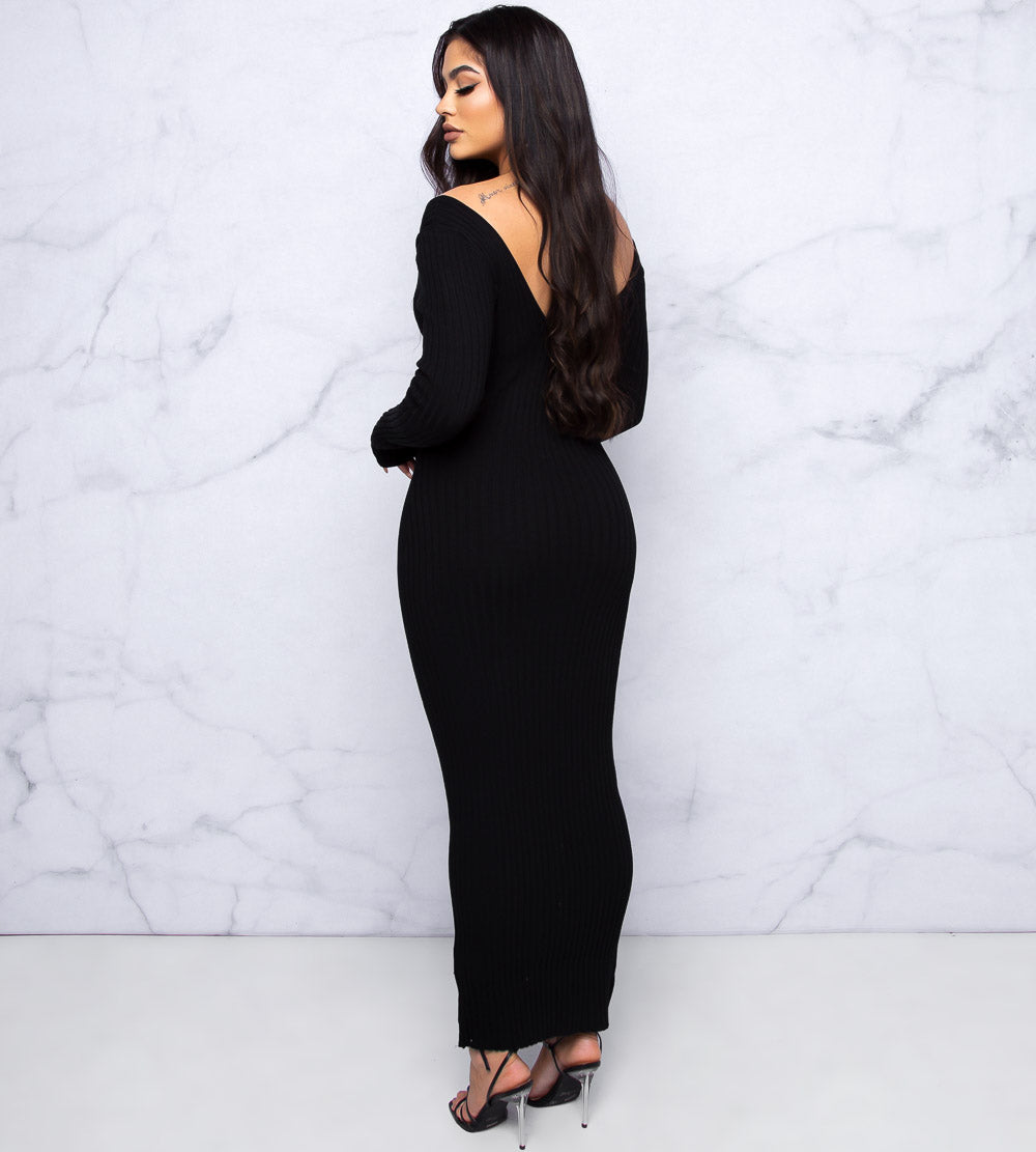 Number One Hit Sweater Dress
